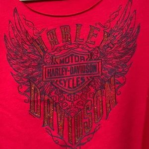 NWOT- 3X Harley Davidson Peek A Boo Sleeve